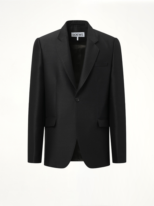 Slim Fit Jacket in Black