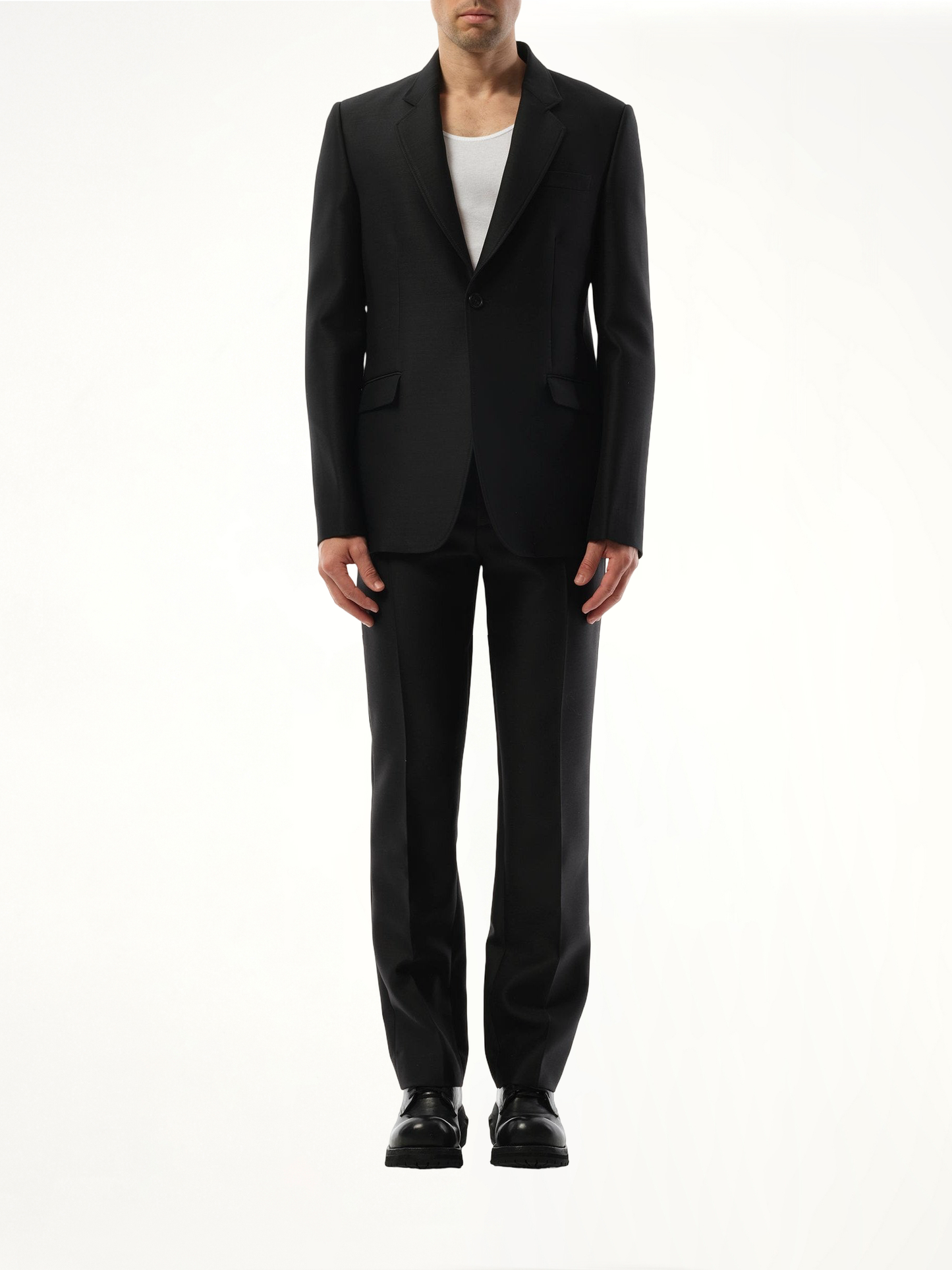 Slim Fit Jacket in Black