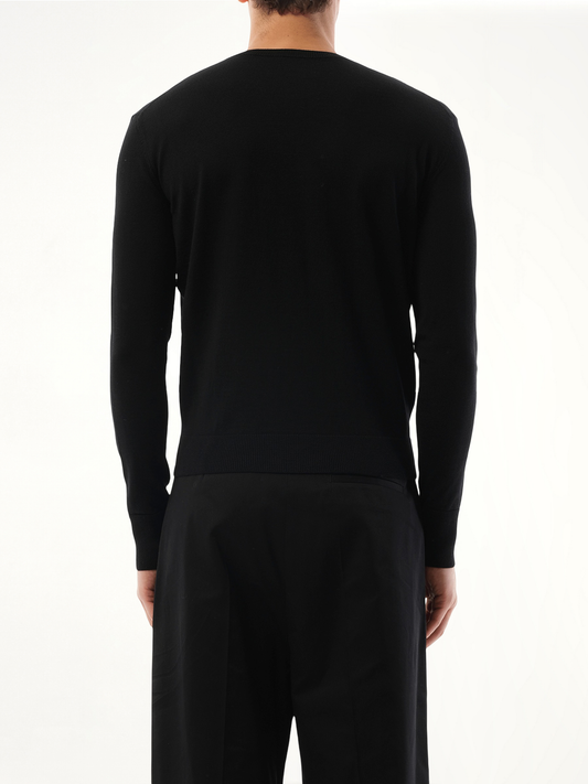 Suna Fujita Anglerfish Sweater in Black
