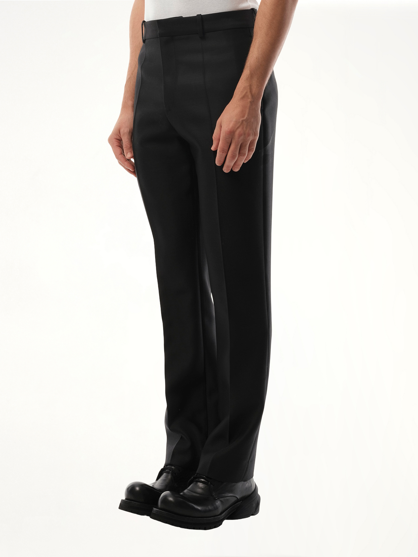 Slim Fit Trouser in Black