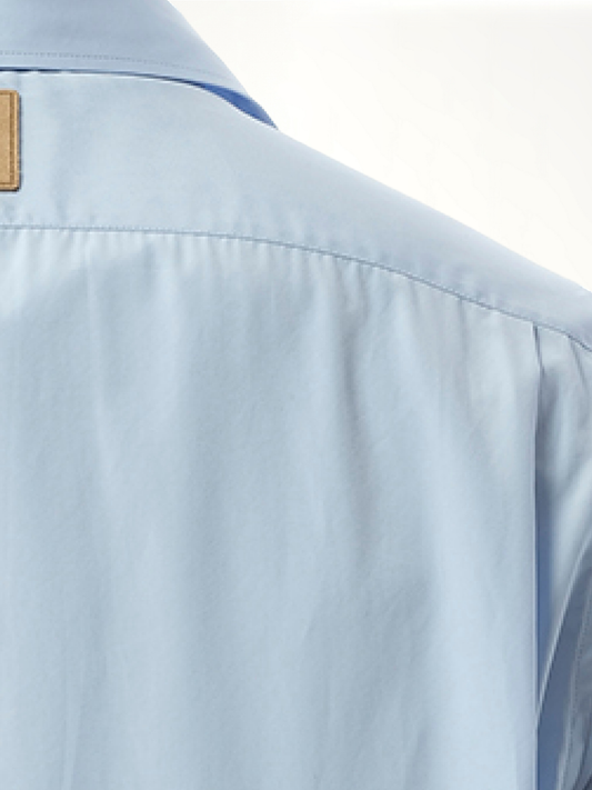 Hybrid Shirt in Light Blue/White