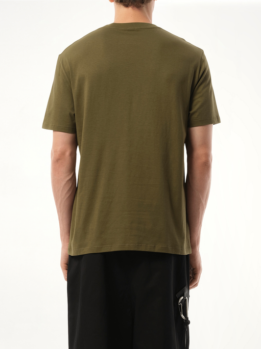 Relaxed Anagram T-Shirt in Khaki
