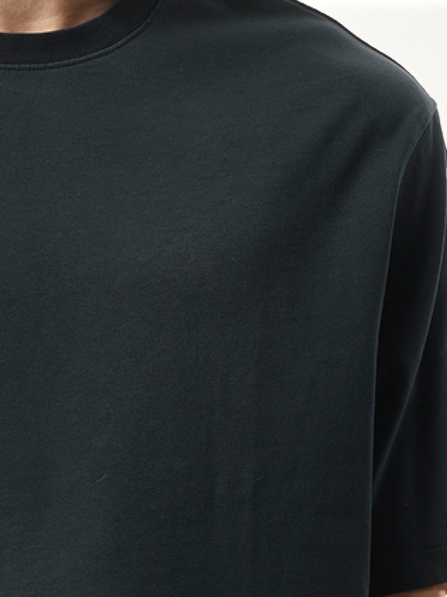 Faded Loose Fit T-Shirt in Black