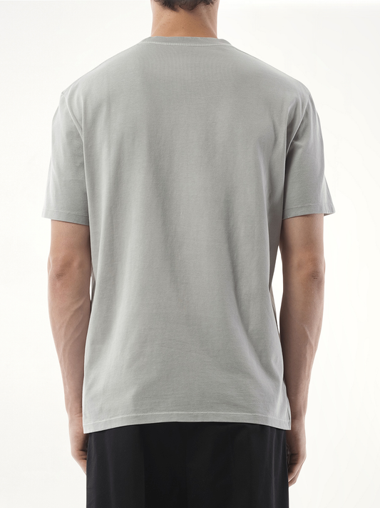 Faded Anagram T-Shirt in Light Grey