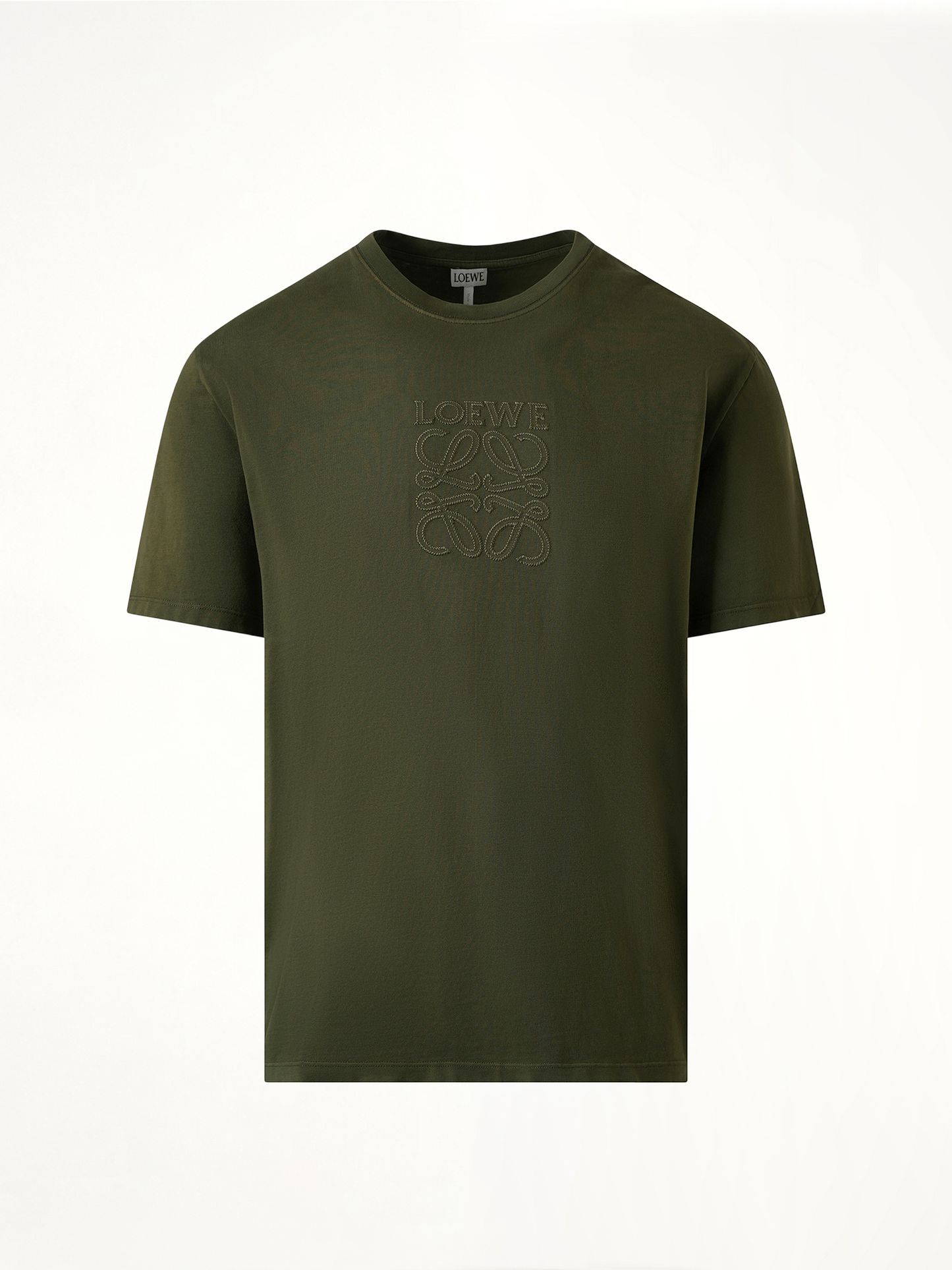 Faded Anagram T-Shirt in Khaki Green