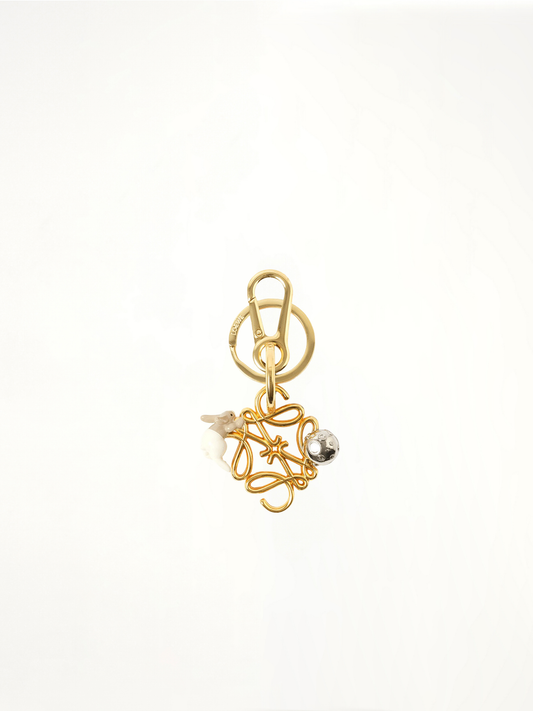 Anagram Charm with Bunny in Sahara/Soft White