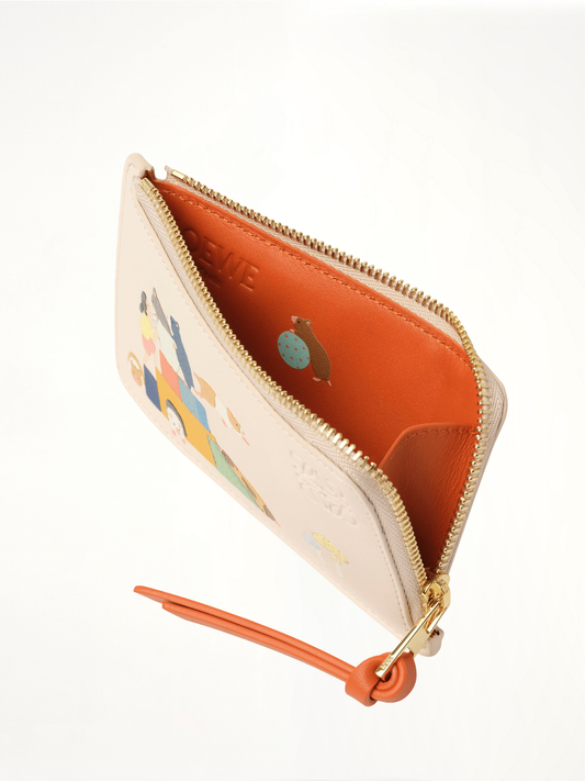 Hamster Coin Cardholder in Talc