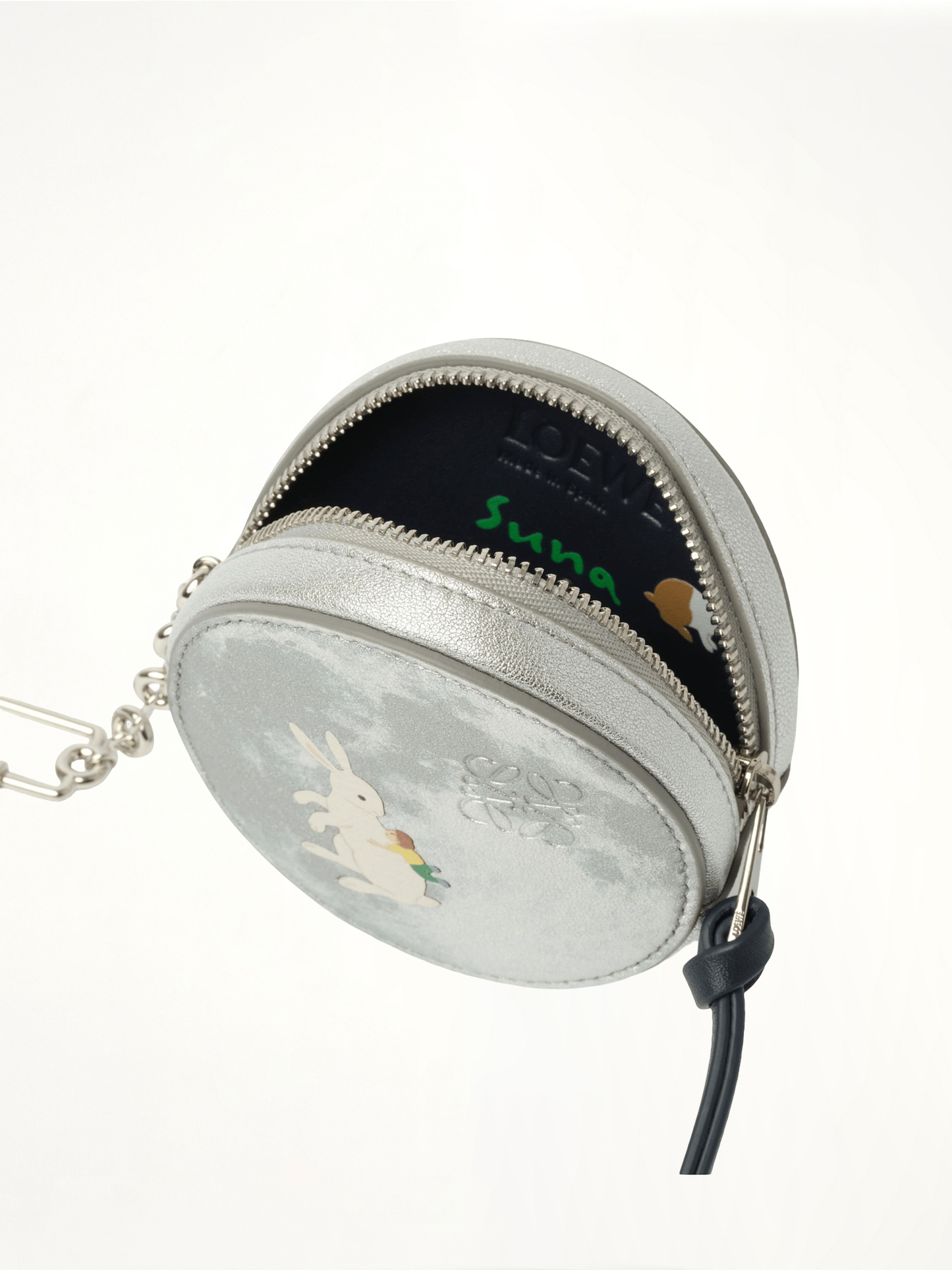 Bunnies Cookie Coincase in Silver