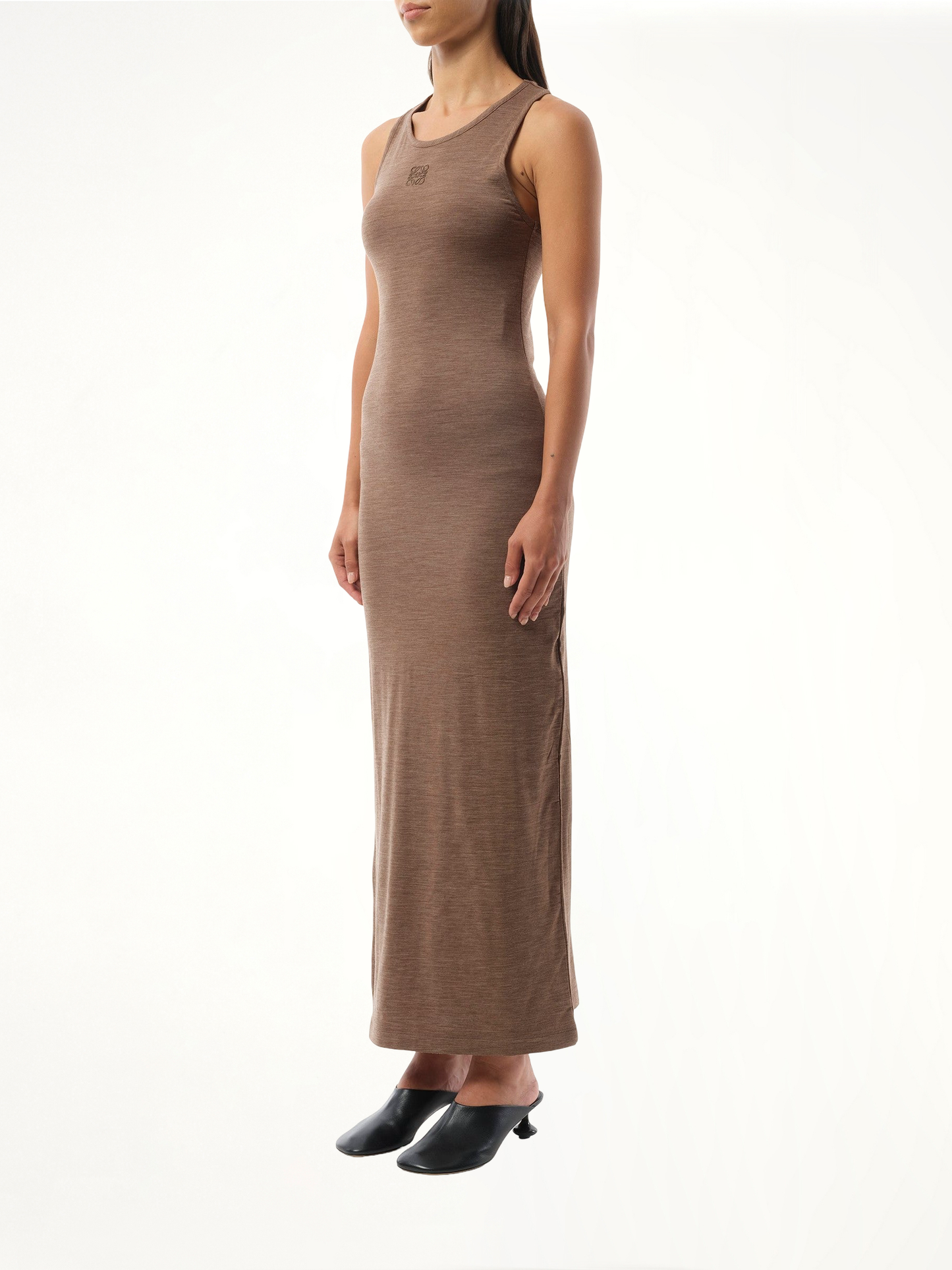 Anagram Tank Dress AF in Chocolate Brown