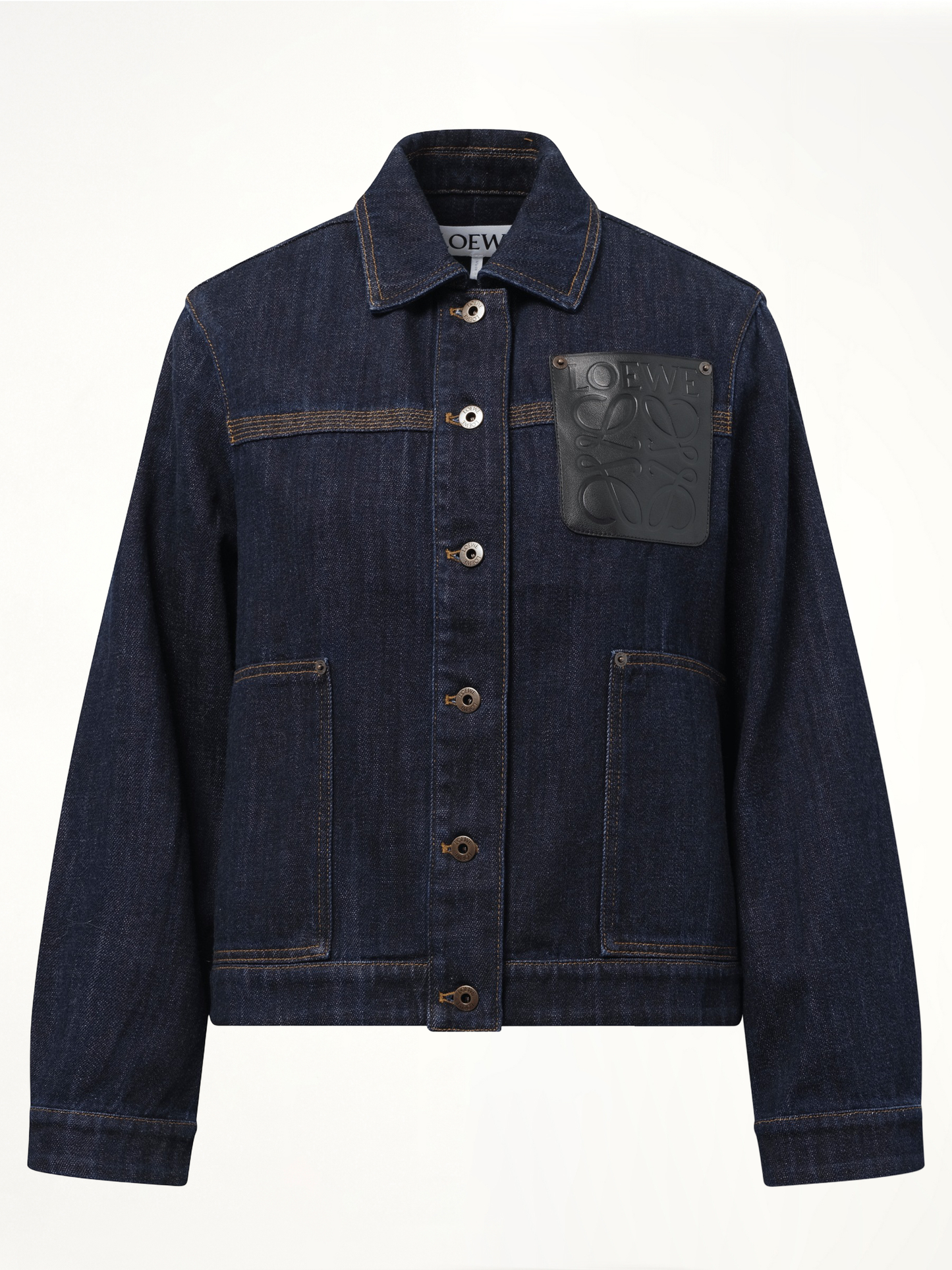 Workwear Jacket in Indigo Blue