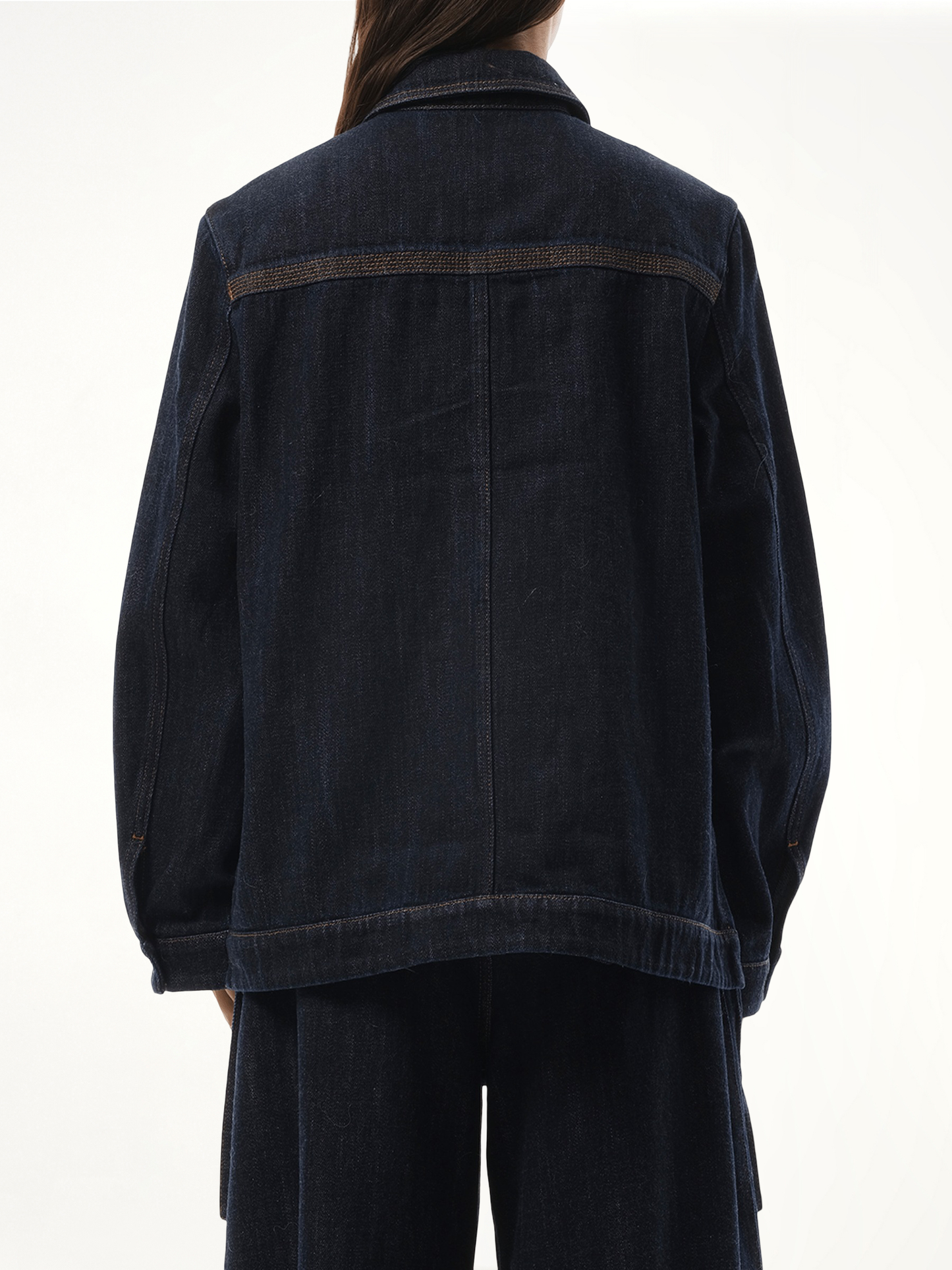 Workwear Jacket in Indigo Blue