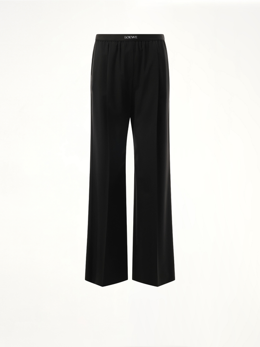 Loewe Waistband Trouser in Black