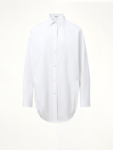 Cut-out Shirt in White