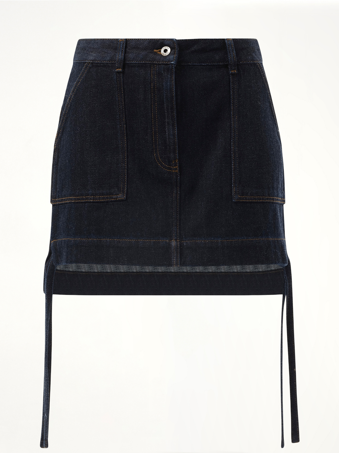 Workwear Skirt in Indigo Blue