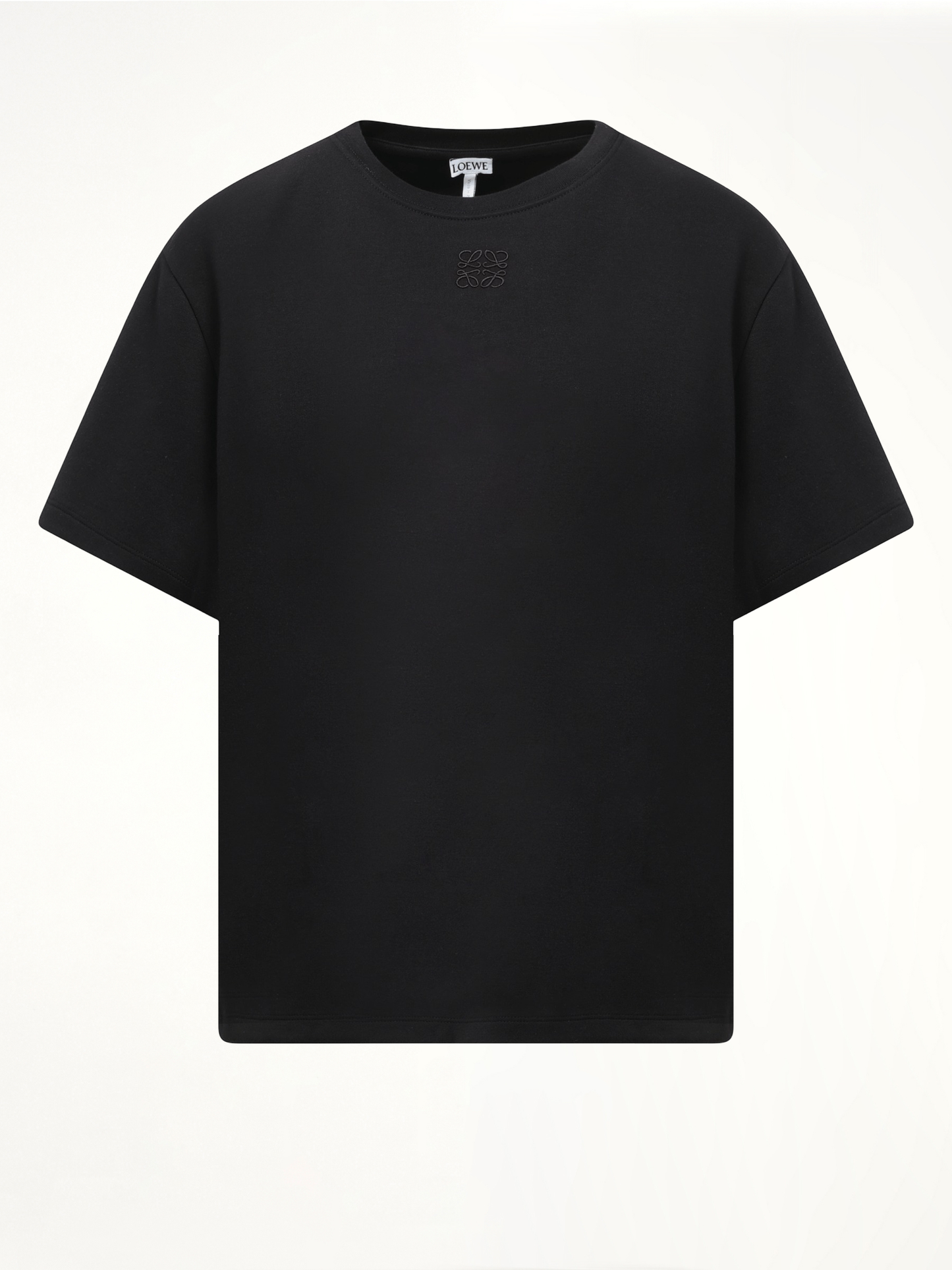 Draped T-Shirt in Black