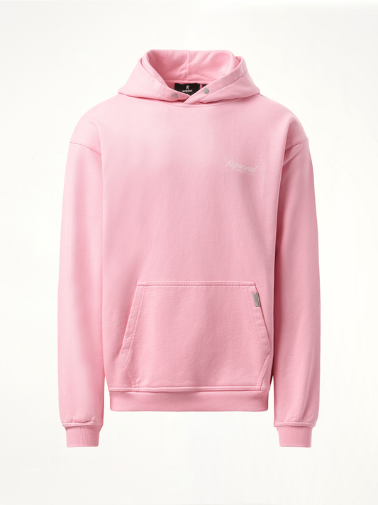 Represent Owners Club Script Hoodie in Pink