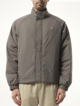 Funnel Neck Jacket in Stone