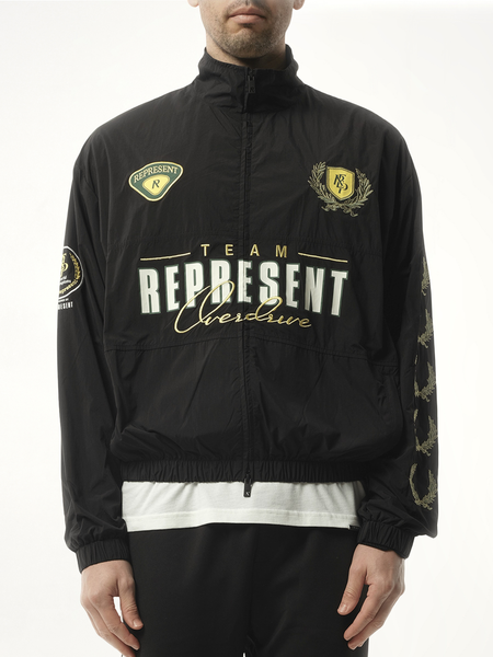 Represent World Championship ジャケット Sブラック REPRESENT World Championship Track Jacket in Black | MARAIS