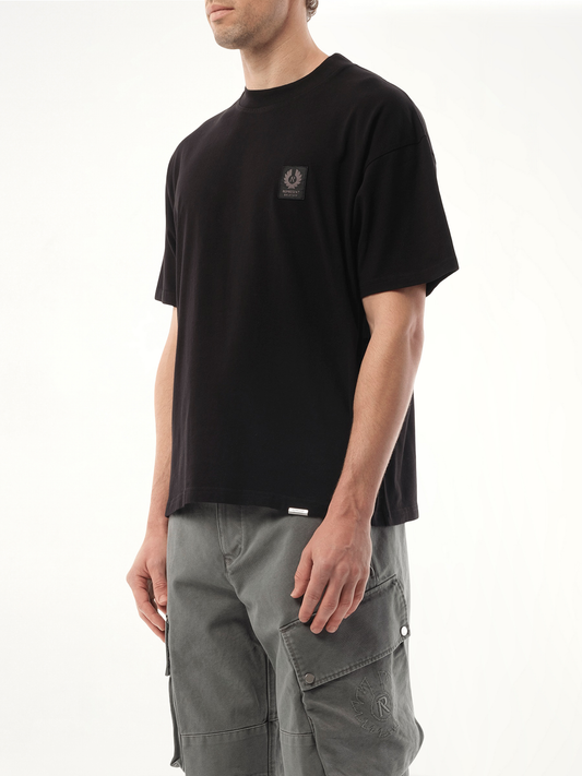 Represent X Belstaff Patch T-Shirt in Black