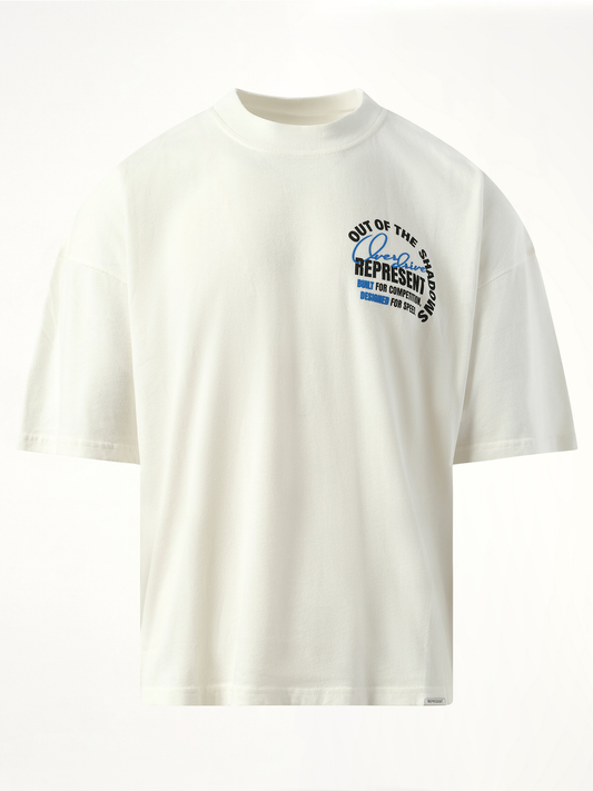 Out of The Shadows T-Shirt in Flat White