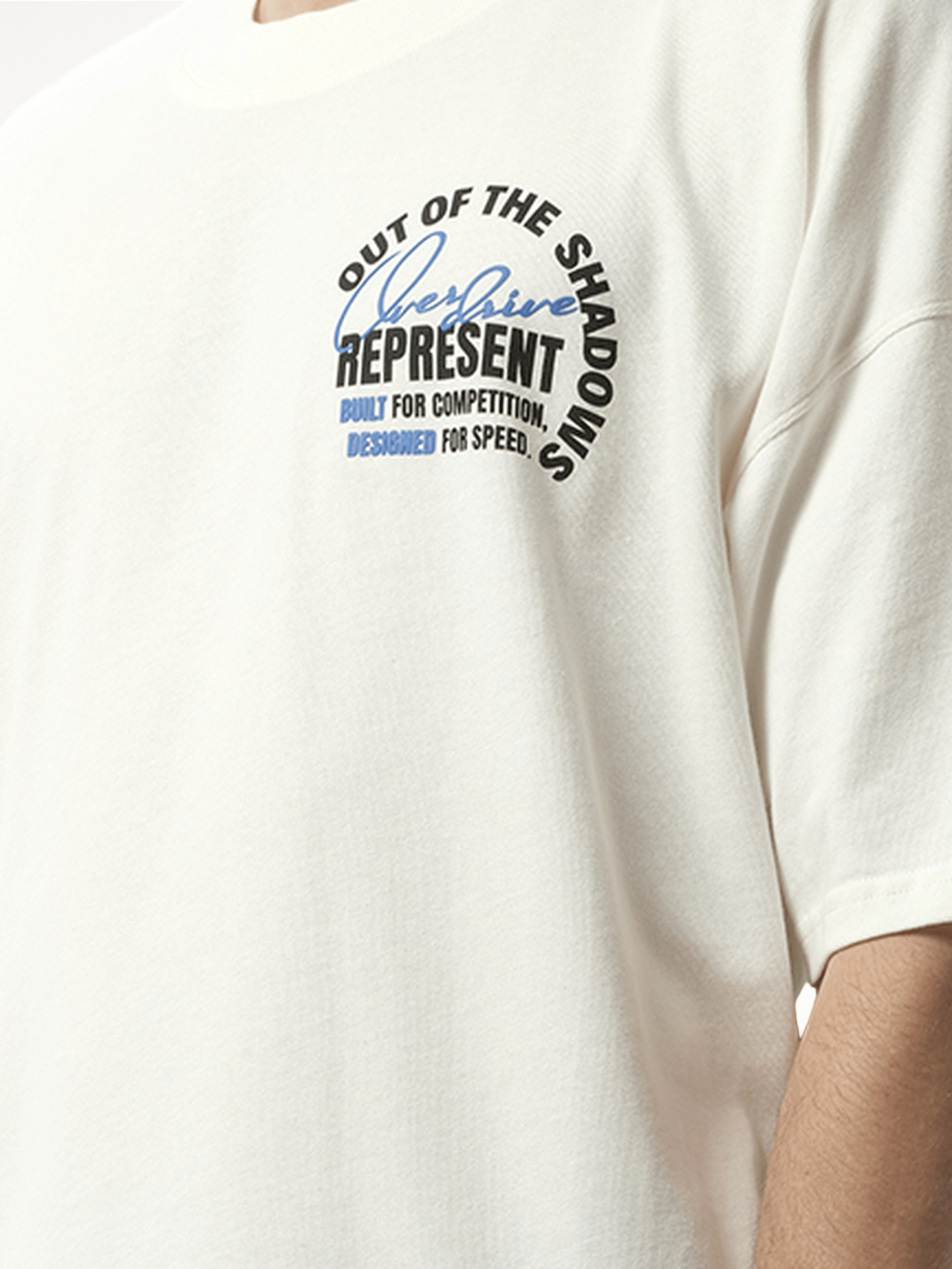 Out of The Shadows T-Shirt in Flat White