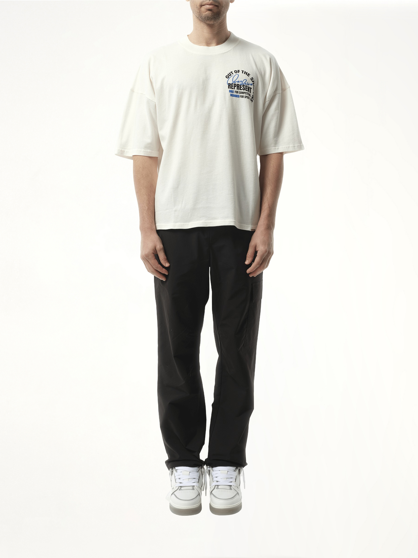 Out of The Shadows T-Shirt in Flat White