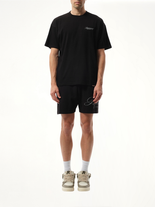 Represent Owners Club Script T-Shirt in Black