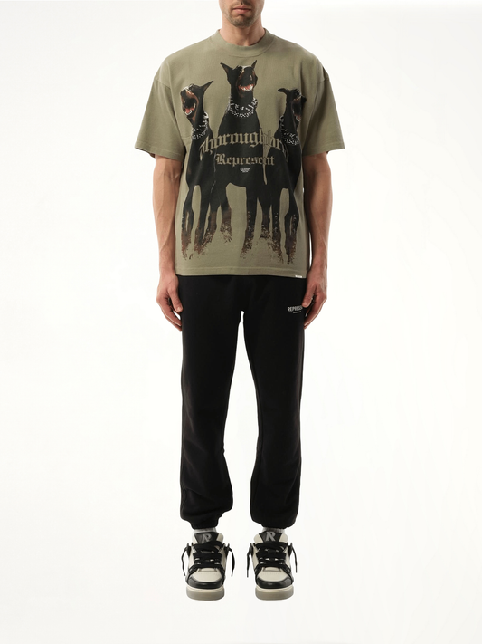 Thoroughbred T-Shirt in Khaki