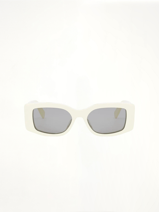 Celine CL40282U 5325A Acetate Sunglasses in Milk/Gold