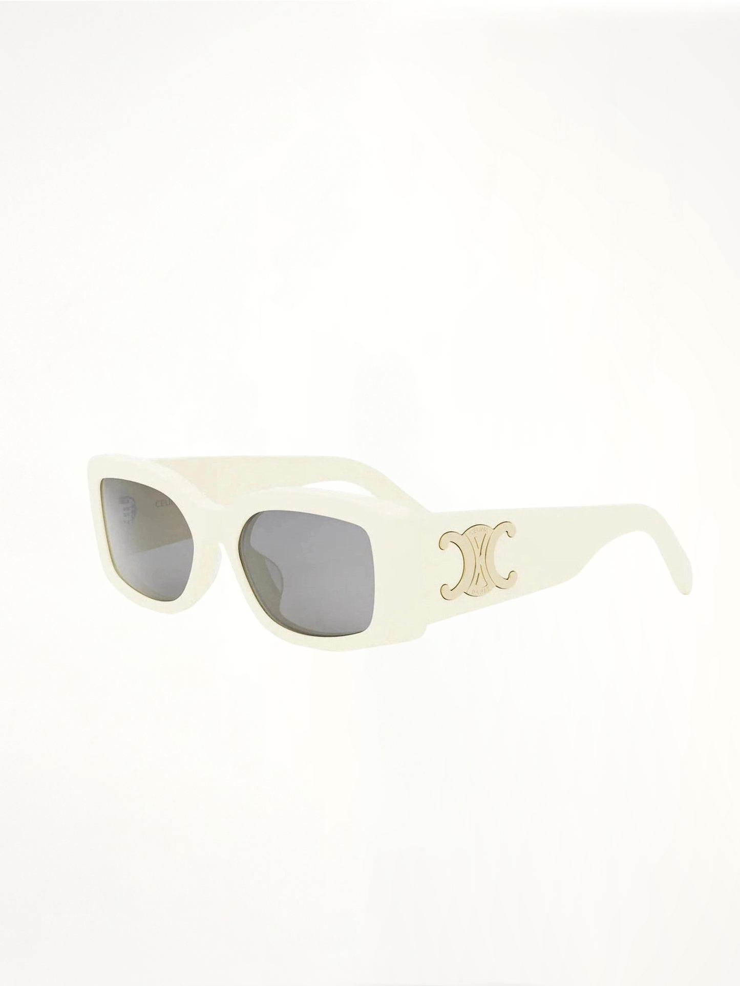Celine CL40282U 5325A Acetate Sunglasses in Milk/Gold