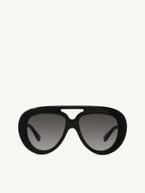 Loewe LW40144U 5501B Sunglasses in Black/Gold