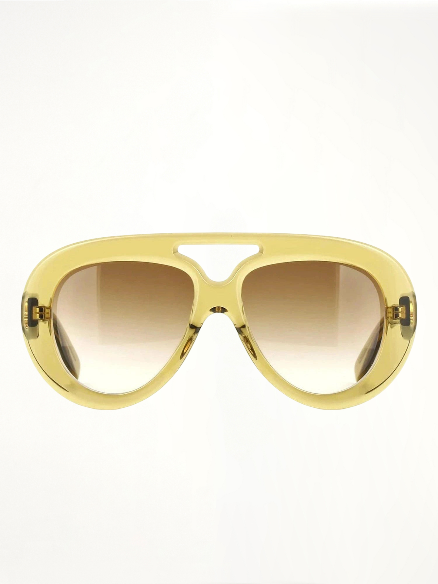 Loewe LW40144U 5596F Sunglasses in Clear Apple/Gold