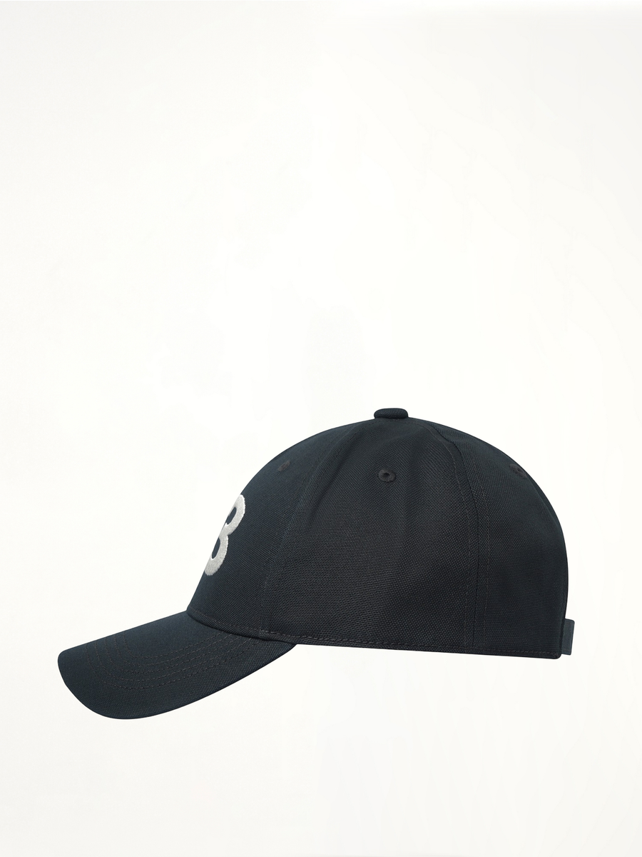 Y-3 Simple Logo Cap in Black
