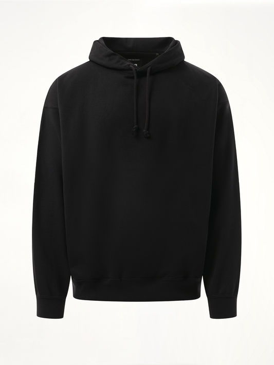 Unisex Pun Logo Hoodie in Black