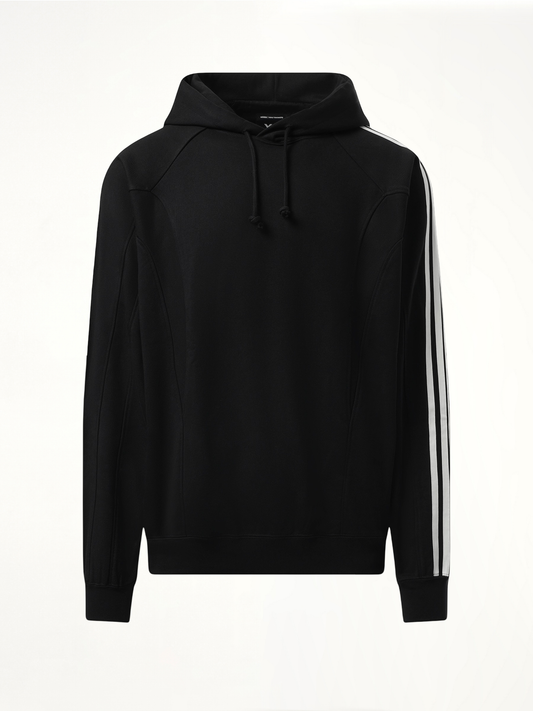Cutline Hoodie in Black