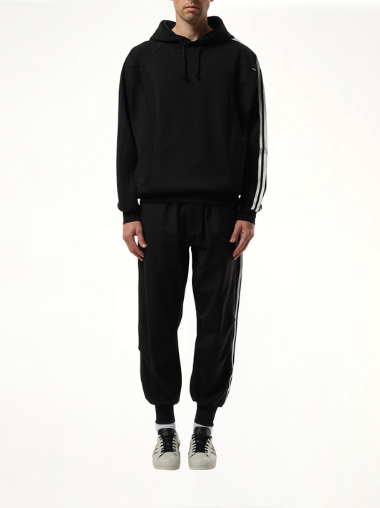 Cutline Hoodie in Black