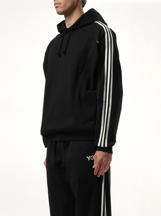 Cutline Hoodie in Black