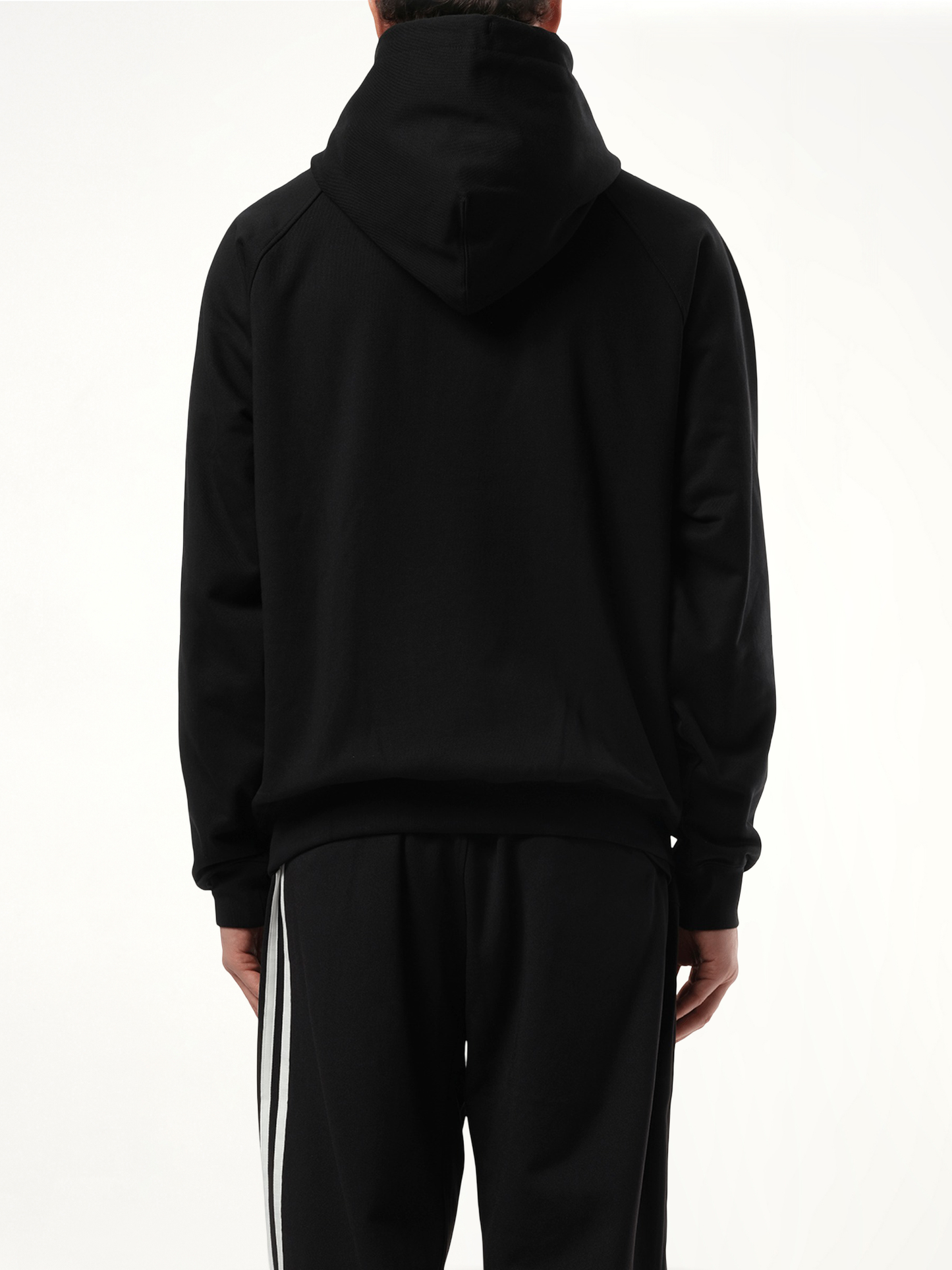 Cutline Hoodie in Black