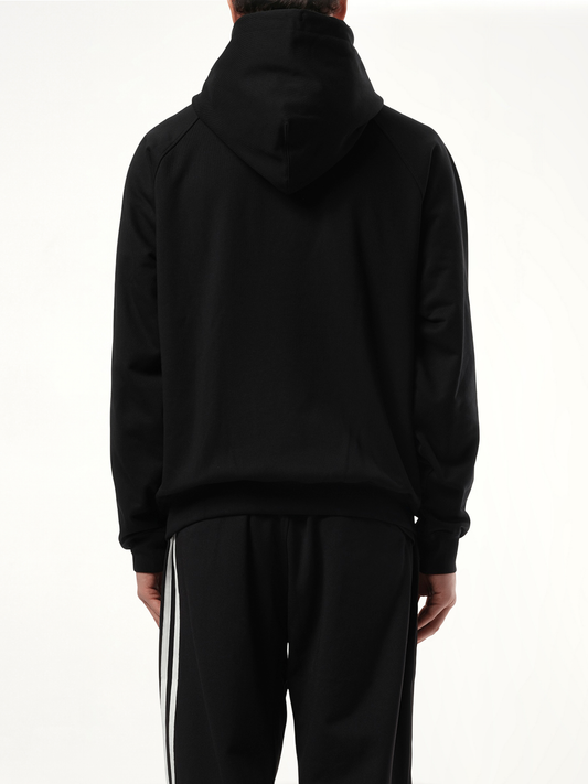 Cutline Hoodie in Black