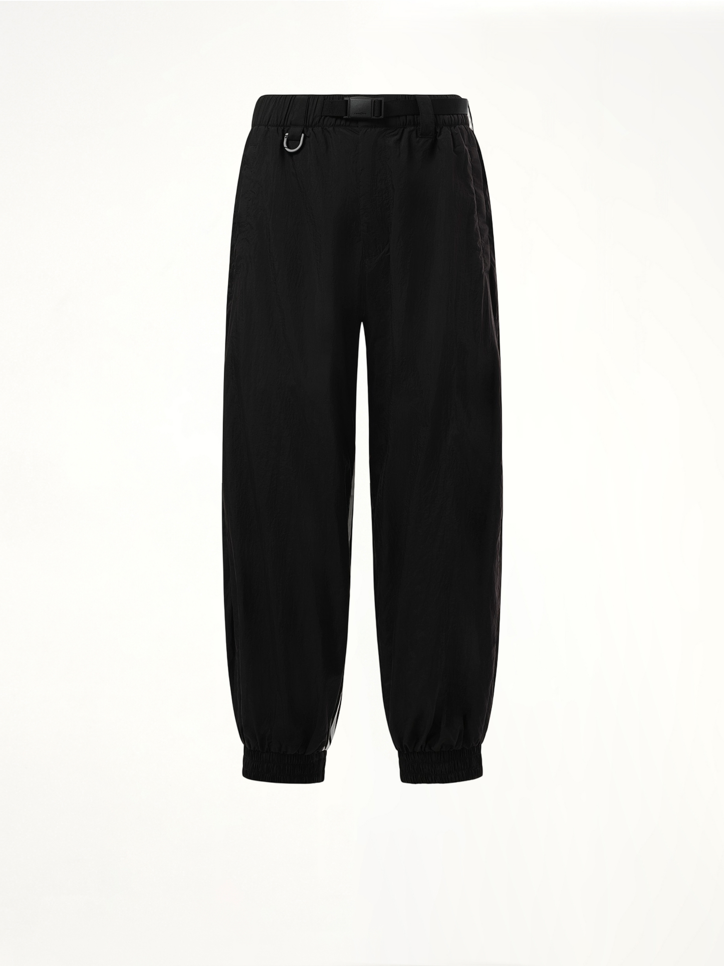 3 Stripe Parachute Pants in Black