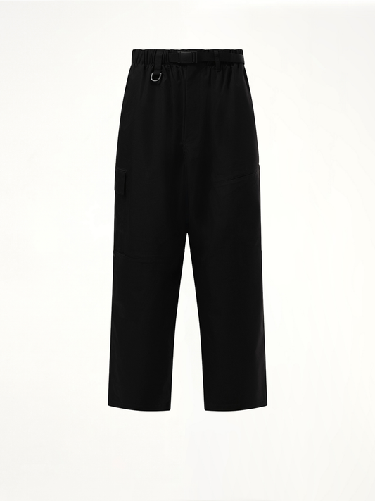 Vent Cargo Pants in Black