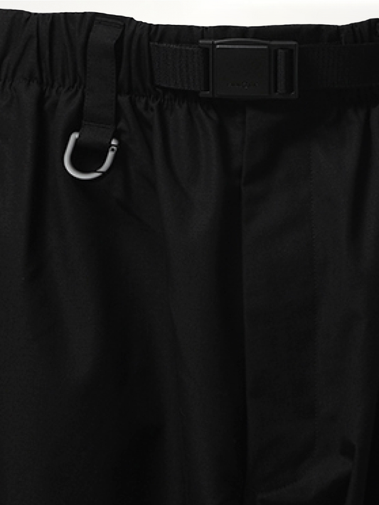 Vent Cargo Pants in Black