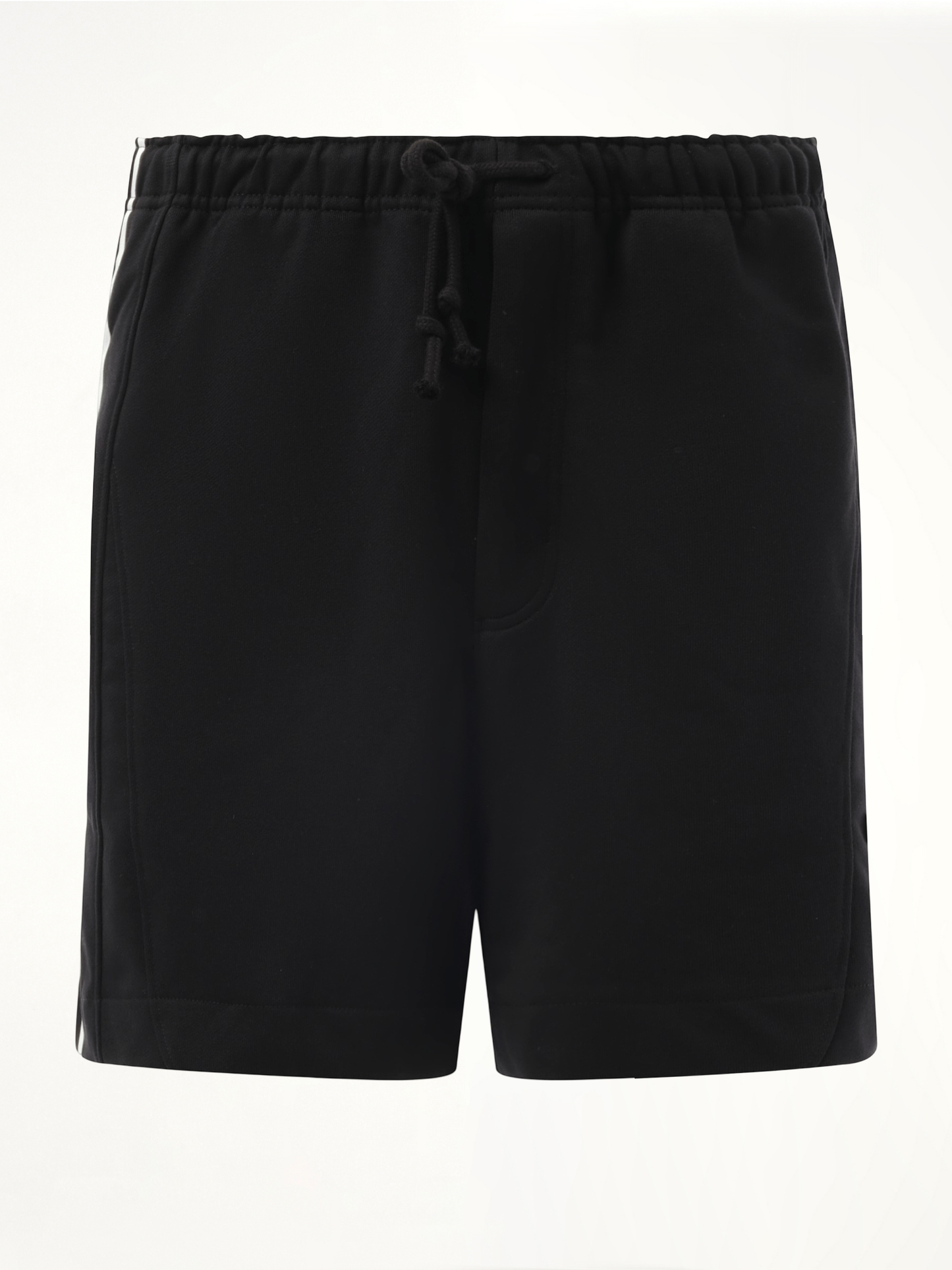 Football Cutout Shorts in Black