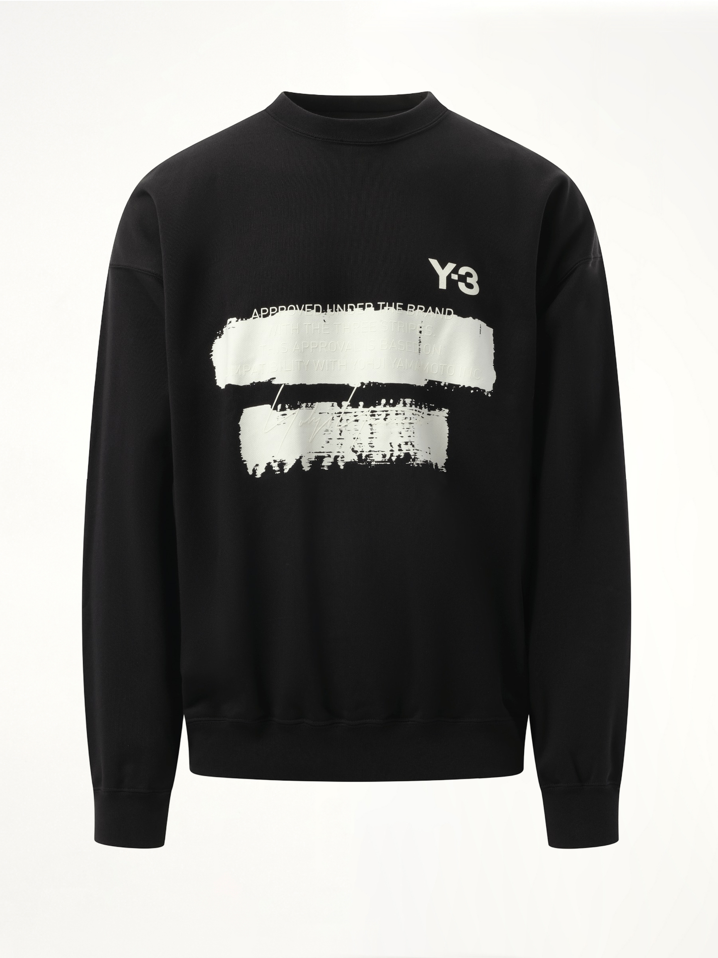 Unisex Pun Logo Sweatshirt in Black