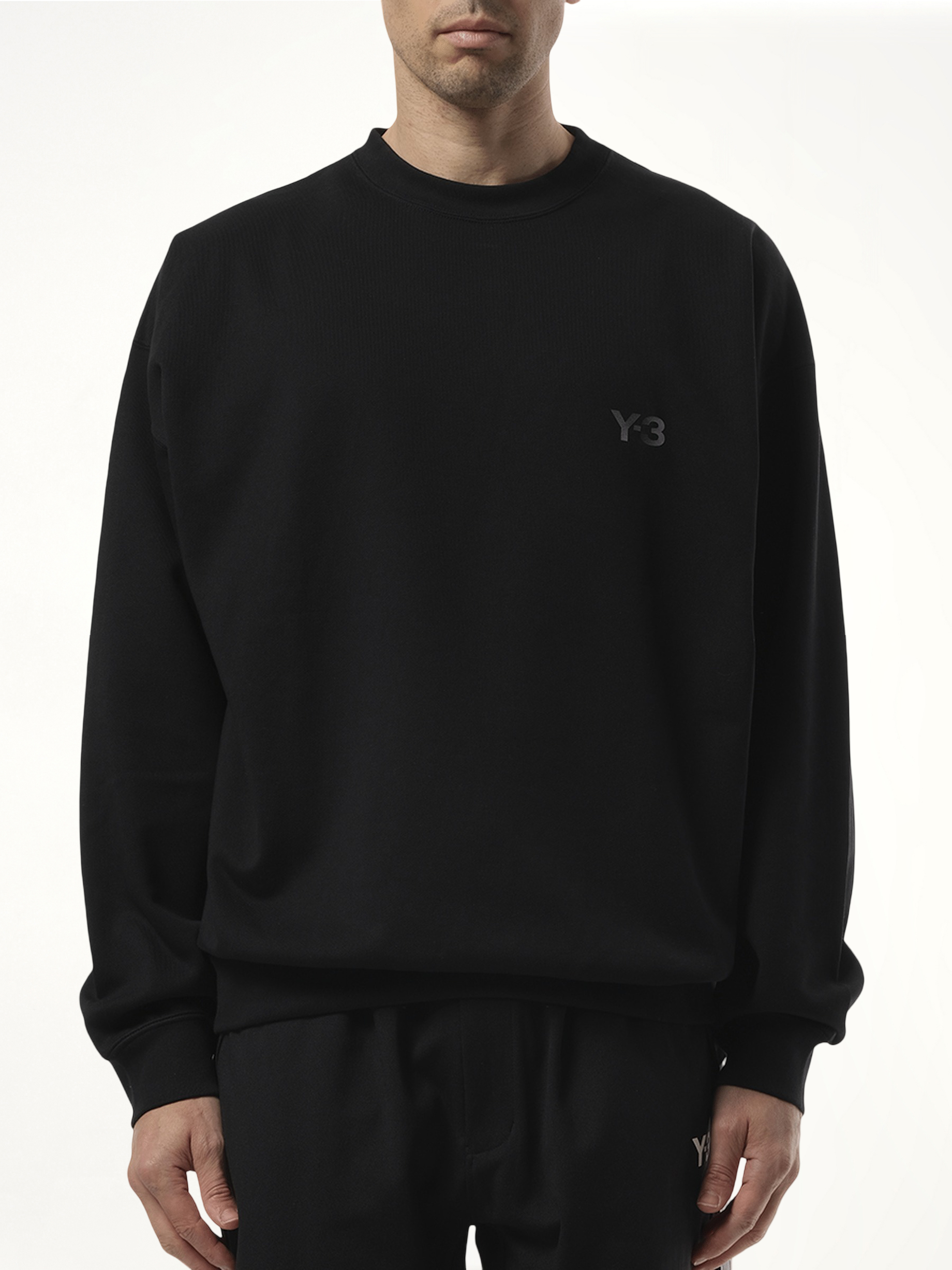 Simple Logo Sweatshirt in Black