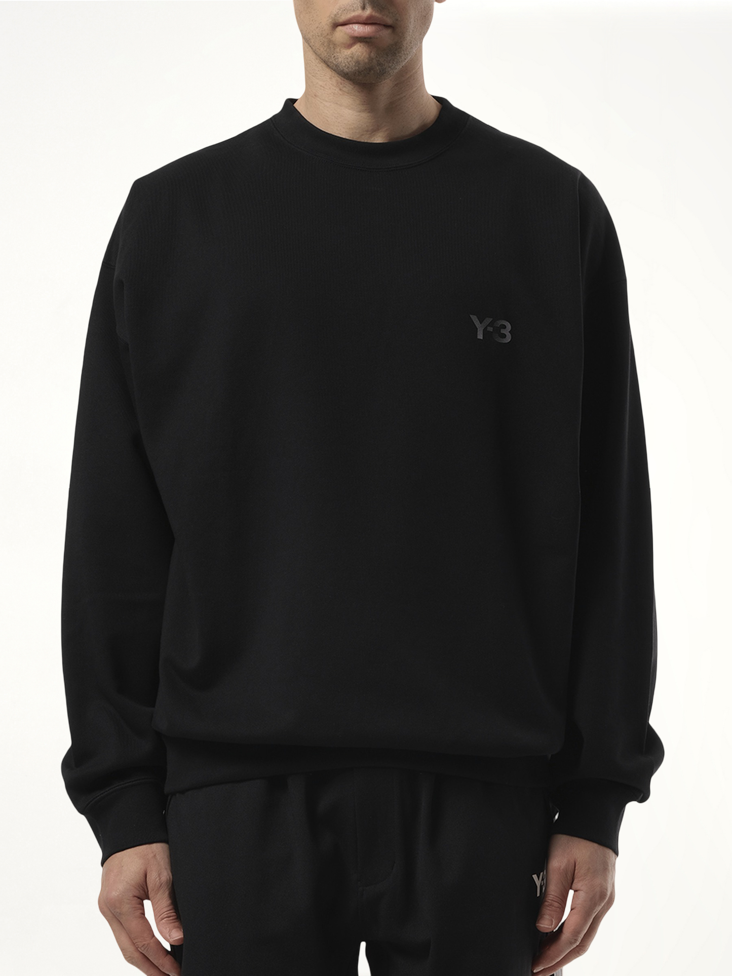 Simple Logo Sweatshirt in Black