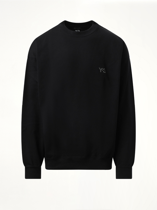 Simple Logo Sweatshirt in Black