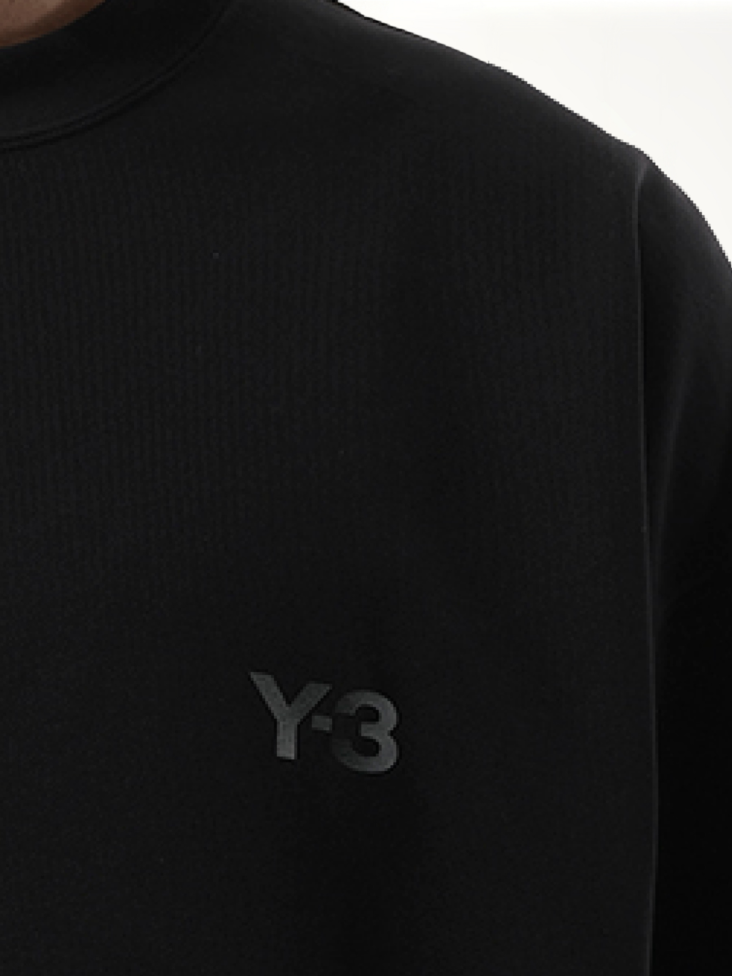Simple Logo Sweatshirt in Black