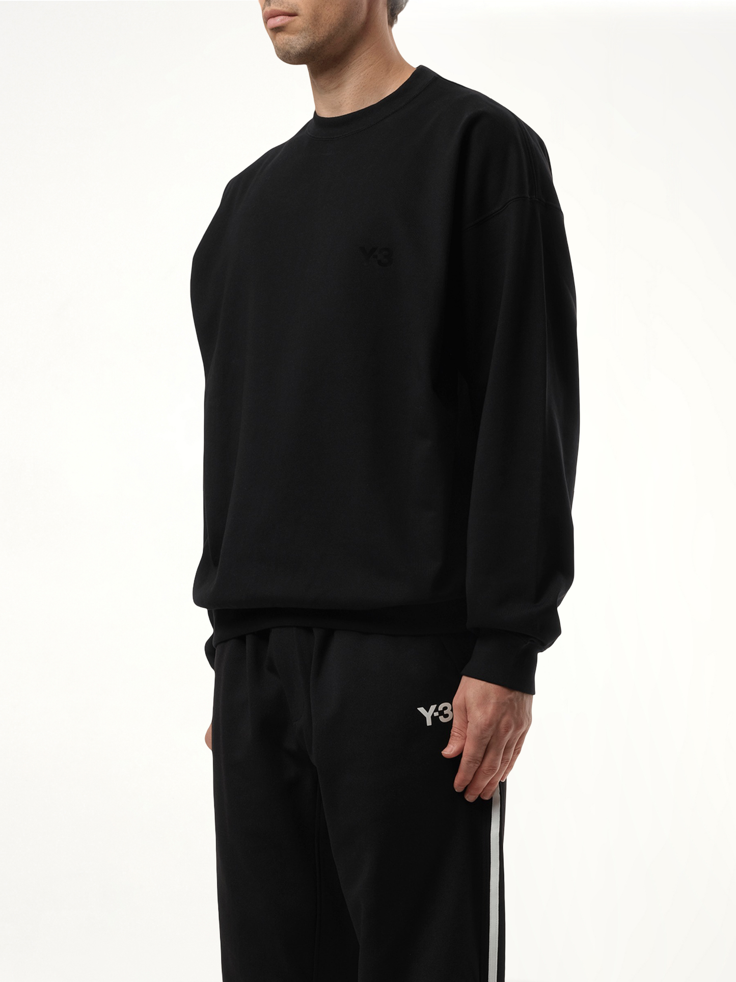 Simple Logo Sweatshirt in Black