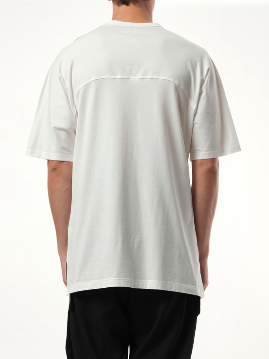 3 Stripe T-Shirt in White
